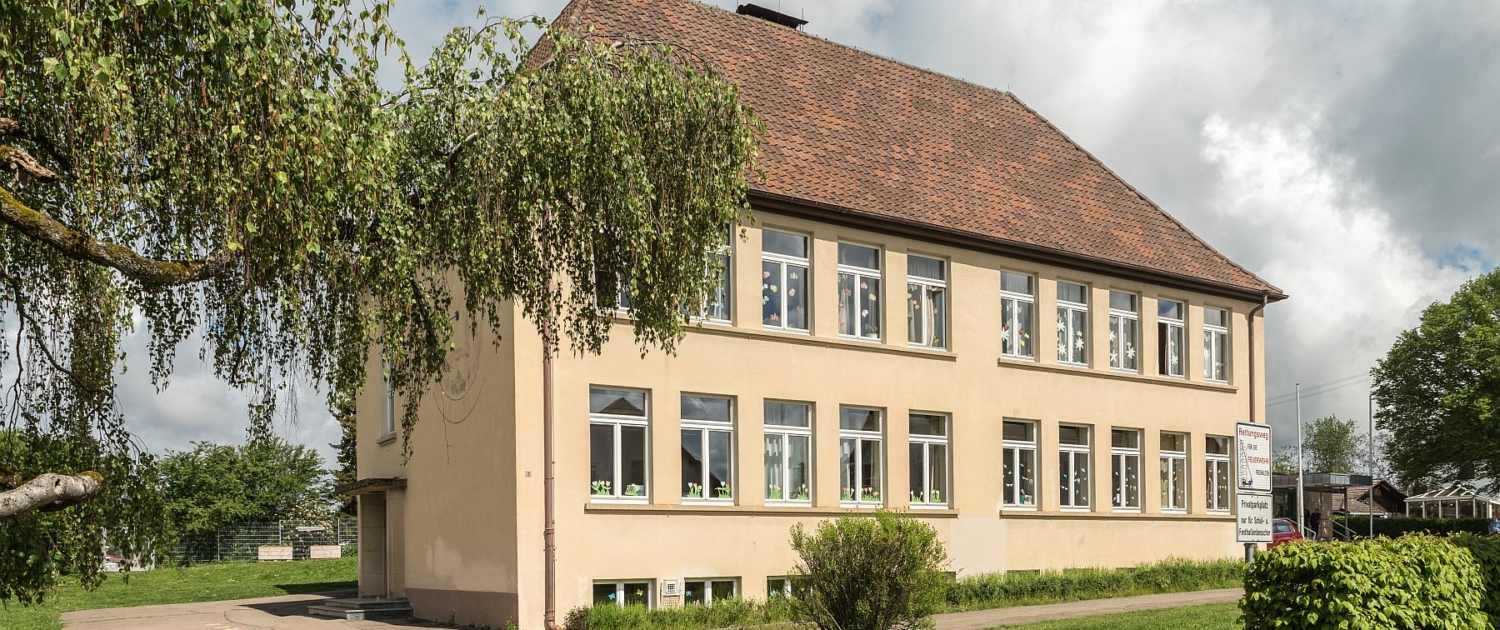 Foto in der Grundschule Wolterdingen