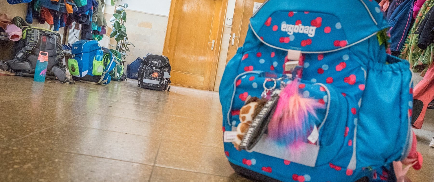 Foto in der Grundschule Wolterdingen